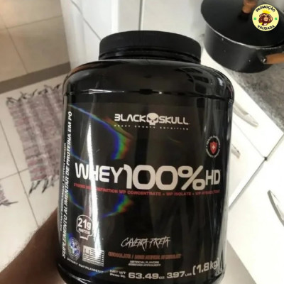 Whey 100% HD Black Skull - 900g