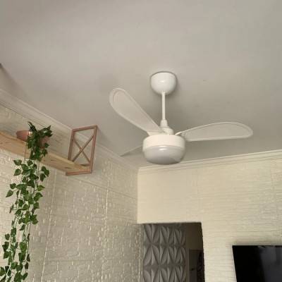 Ventilador de teto c/ controle 6 vel