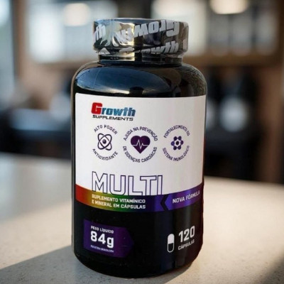 Multivitamínico 120 Cáps. Growth Supplements