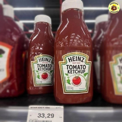 Heinz Ketchup Tradicional 1,033KG