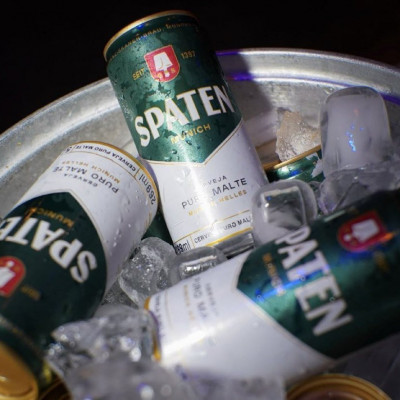 🍻 Pack Cerveja Spaten Puro Malte Lata 269ml - 8 Unidades