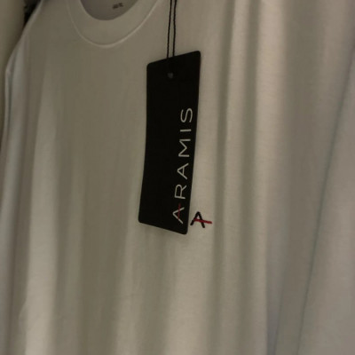Kit Camisetas Aramis Preta Branca Azul Marinho