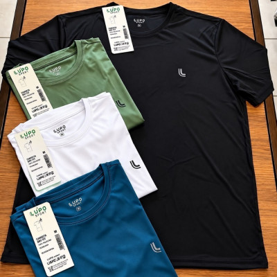 Kit 2 Camisetas Dry Fit Masculinas Lupo