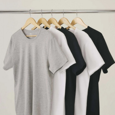 Kit 5 Camisetas Masculinas Slim Hering