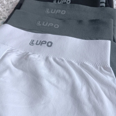 Kit 6 Cuecas Lupo Boxer Sem Costura Microfibra