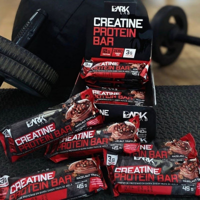Creatine Protein Bar 12 Un Frutas Vermelhas