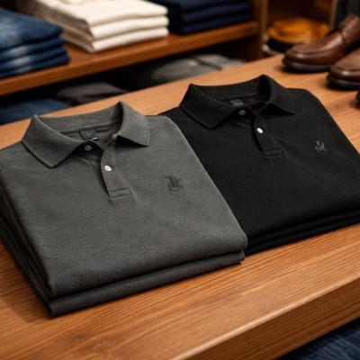 Kit 2 Camisa Polo Piquet - Opções de Cores