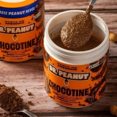 Pasta De Amendoim Dr. Peanut Com Whey Protein 600g