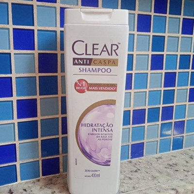 💧 Clear Anticaspa hidratação Intensa Shampoo 400ml