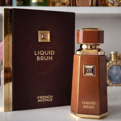 Perfume Árabe Liquid Brun French Avenue Masculino 100ml