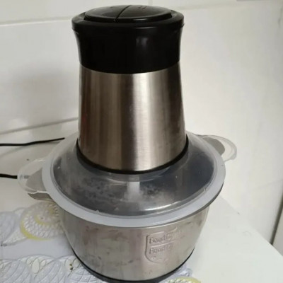 Multiprocessador Triturador Elétrico De Alimentos Inox 2l 110v