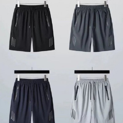 Kit 3 Bermuda Masculina Seda Gelada Elastano