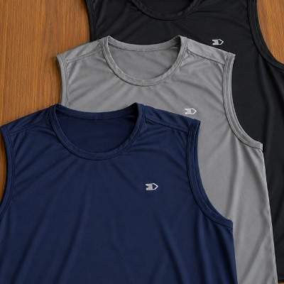 Kit 3 Regatas Dry Fit Masculinas Sandrini