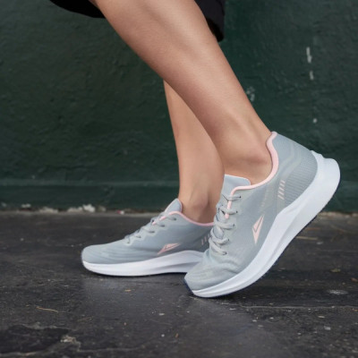 Tênis Sneeks Feminino Casual Academia 36 Cinza/Rosa