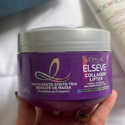 Máscara de Tratamiento Condicionante Elseve Collagen Lifter, 300g