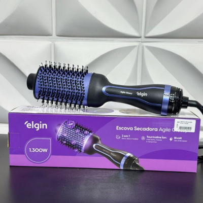 Escova Secadora Agile Glossy Elgin 1200W Bivolt