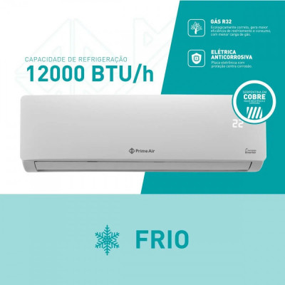 Ar-cond Split Inverter 12k Btu/h Branco