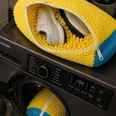 Kit com 2 Sacos Para Lavar Sapatos na Máquina