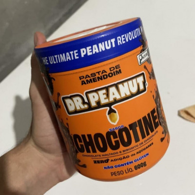 Pasta de Amendoim DR. Peanut Sabor Chocotine 600g