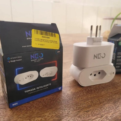 Tomada Inteligente Smart Wi-fi 2.4 Ghz 20a 110v/220v