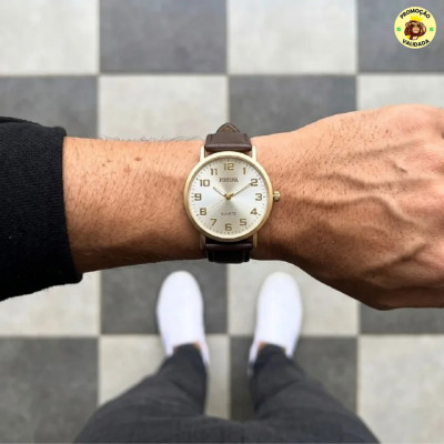 Relogio de Pulso Minimalista Old Money Fortuna