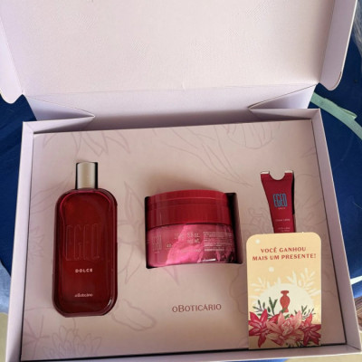 O Boticário Egeo Dolce Kit Presente 3 Itens