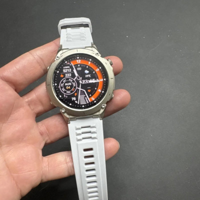 Smartwatch masculino redondo GPS AMOLED 1.43