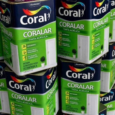 Tinta Coralar Anti Mofo Acrilica Coral 18L