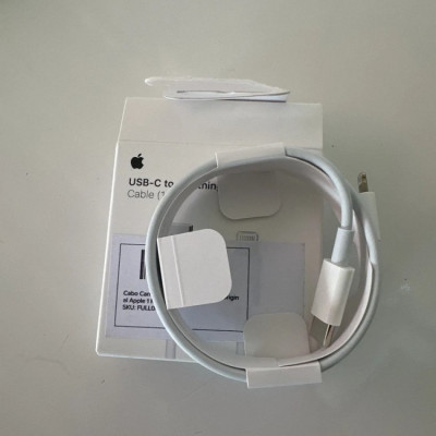 Cabo Carregador Lightning Tipo C Original Apple 1m