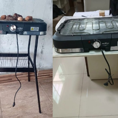 Churrasqueira Elétrica Britânia Com Suporte 1500w - 220v