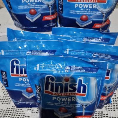 Finish Powerball Detergente Lava Louças 91 Tabletes