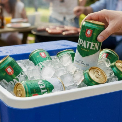 Pack Cerveja Spaten Puro Malte Lata 350ml - 12 Unidades