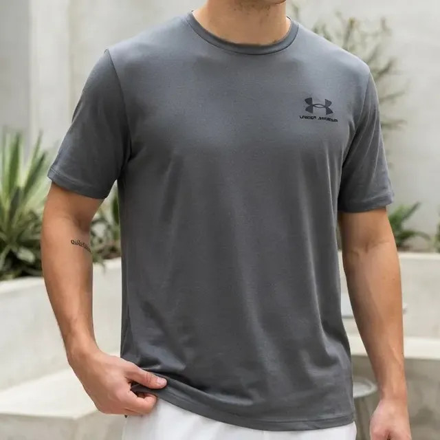 Camiseta Under Armour Sportstyle Left Chest — visual esportivo com logo no peito