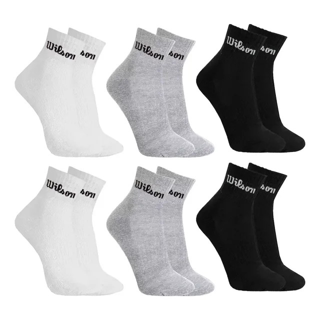 Review: Kit 6 Pares Meias Wilson Cano Médio Masculino Adulto 38-43