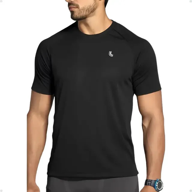 Camiseta Esportiva Lupo Masculina Dry Academia Confortável — desempenho e conforto para treinos