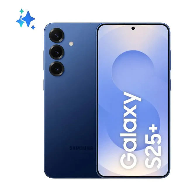 Samsung Galaxy S25+ 5G (256GB, 12GB) — Câmera Tripla em Azul Marinho