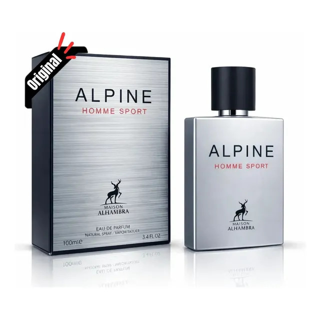 Perfume Árabe Alpine Homme Sport Maison Alhambra 100ml EDP Lipx — Perfil Sport Masculino