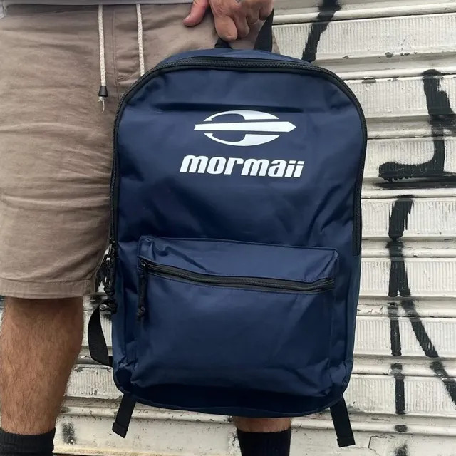 Mochila Mormaii Resistente Casual 21 Litros Básica Azul Un — Review