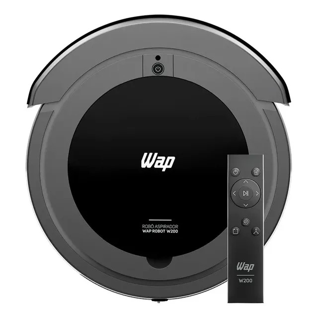 WAP Robô W200 — Aspirador Robô 3 em 1 (Varre, Aspira, Passa Pano) Bivolt