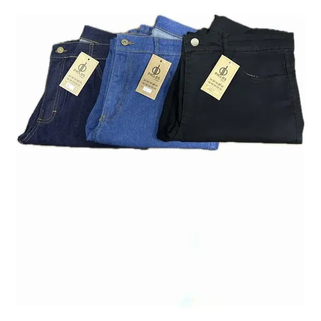 Kit Com 3 Calças Jeans Masculina Com Laycra — Conforto e Elasticidade