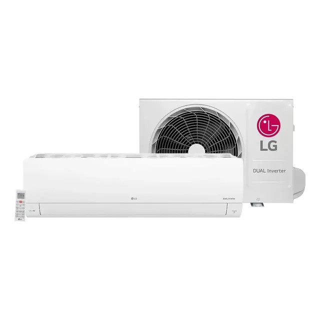Split Hi Wall Inverter LG Dual Compact R-32 12000 BTU/h (Frio)