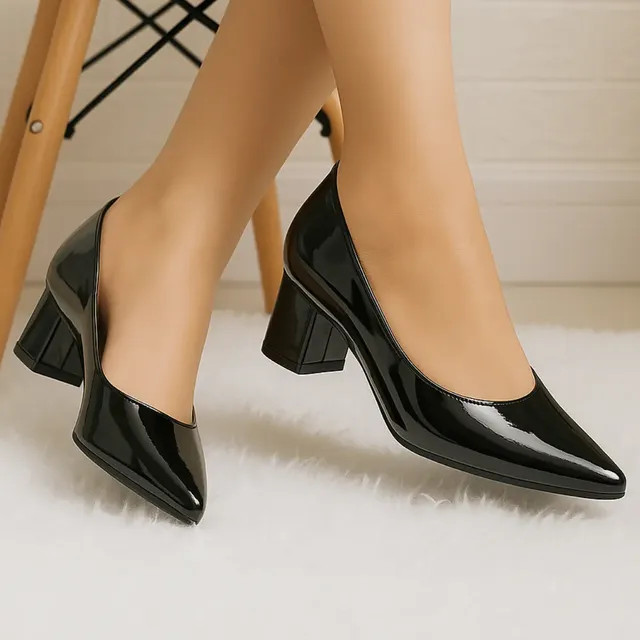 Review: Sapato Scarpin Feminino Salto Baixo Grosso Scapin Confort
