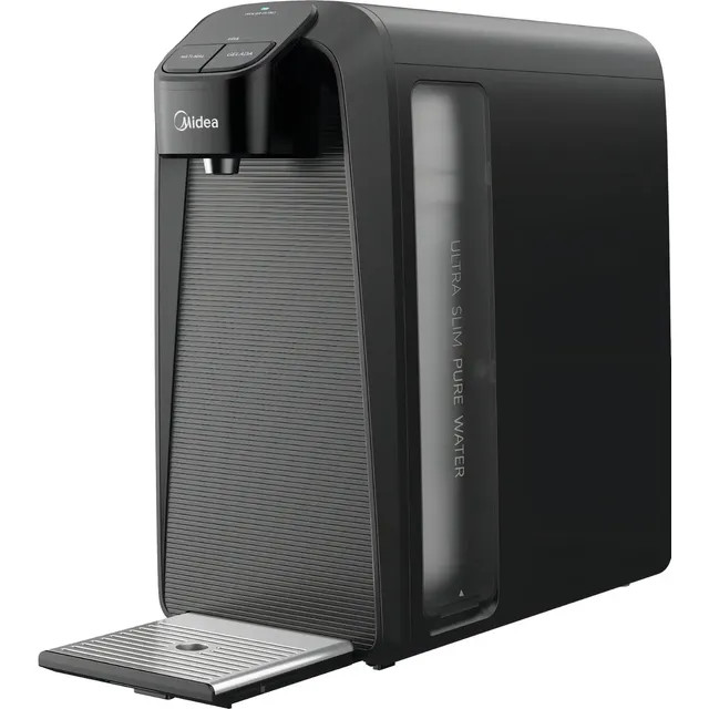 Purificador Midea SlimPure Bivolt Cinza com Filtro 2 Estágios