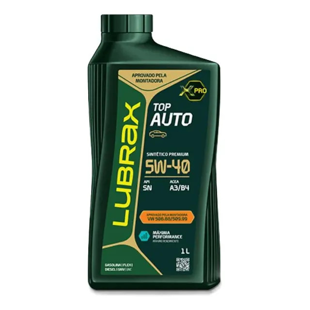 1026744 Oleo Lubrax Top Auto 5w40 Sintetico 1l Api Sn — review