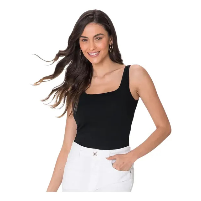 Regata Básica Feminina Malwee Original Cotton — review do modelo