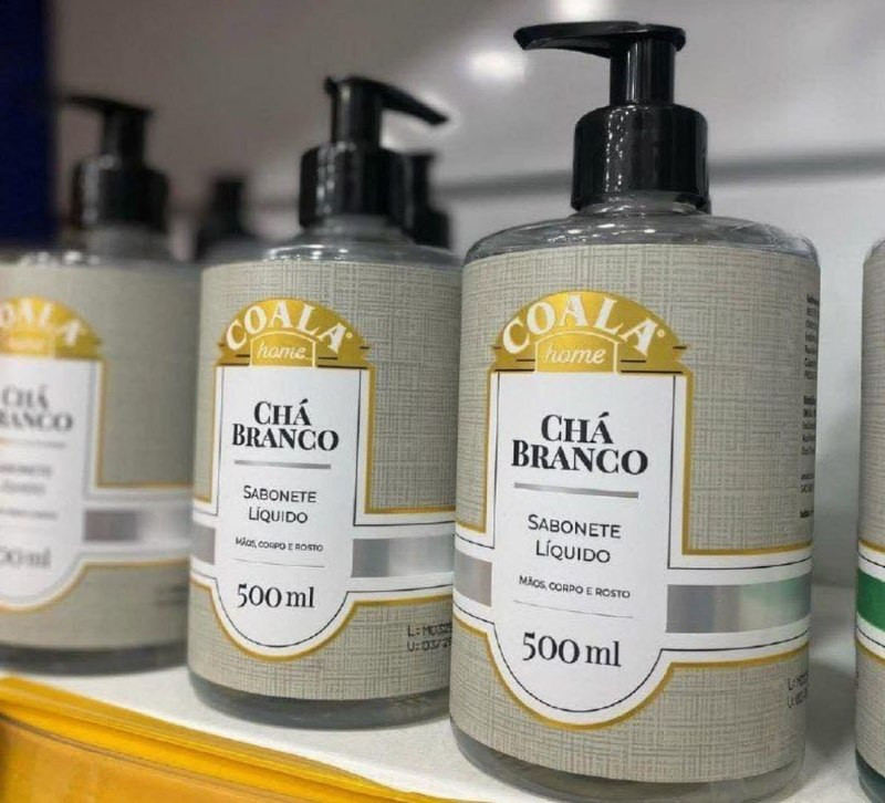 Sabonete Líquido Coala Chá Branco 500ml