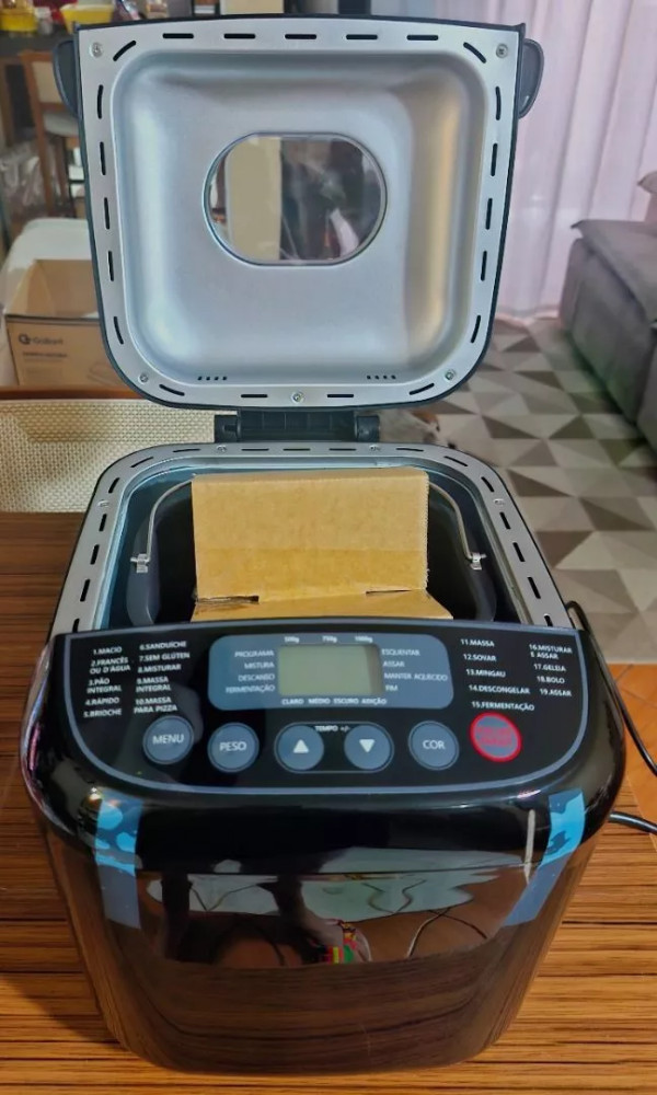 Panificadora Gallant 19 Programas 600W Preta