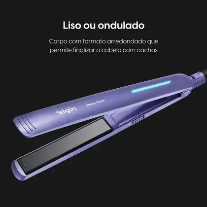 Prancha Alisadora Chapinha Elgin Glossy Color