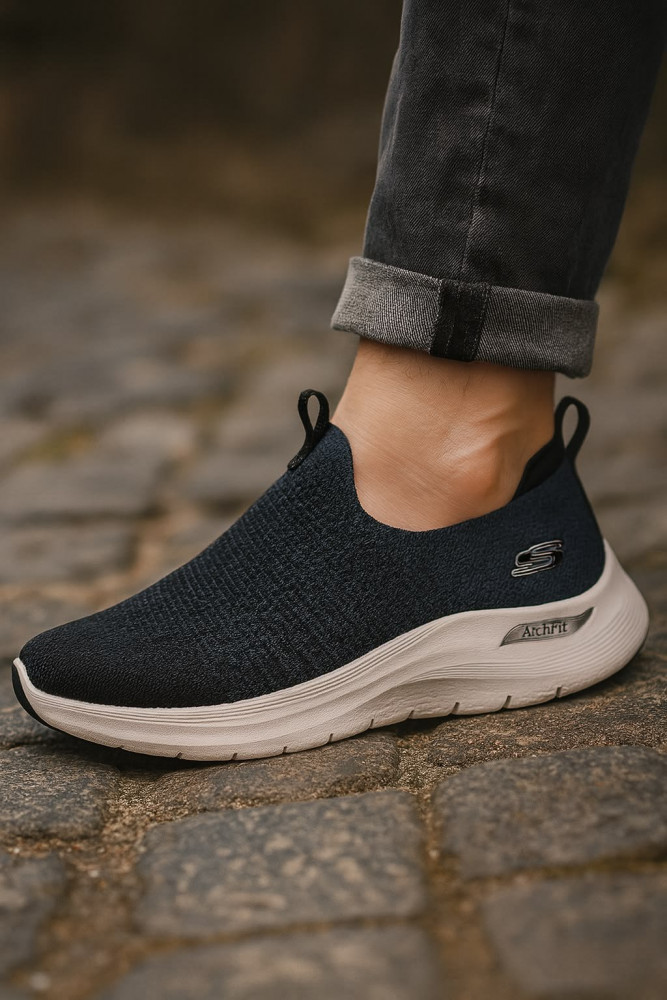 Tênis Masculino Arch Fit 2.0 Skechers Preto