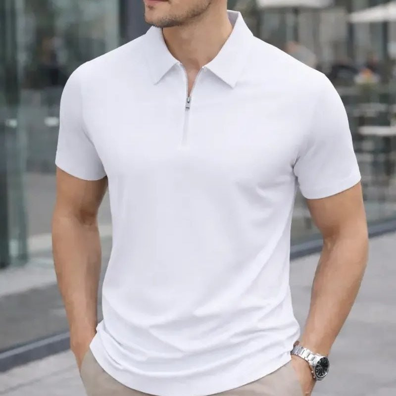 Camisa Polo Tecido Tech
